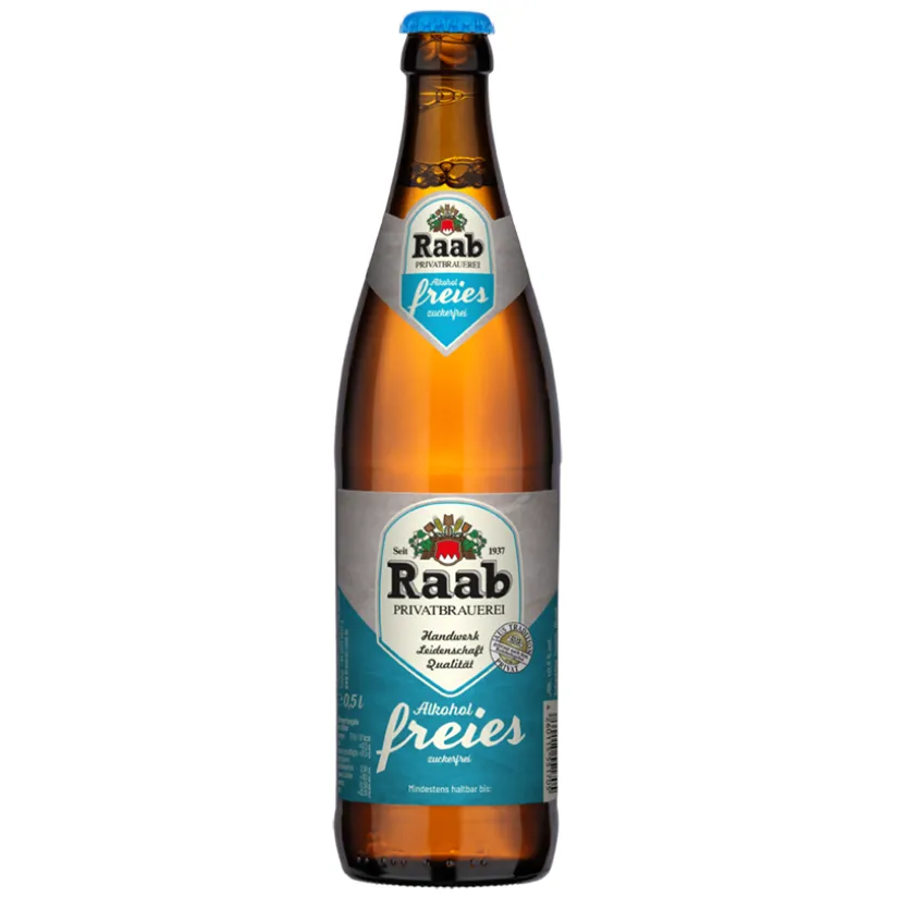Raab alkoholfreies Helles Flasche 0,5l (Mehrweg)
